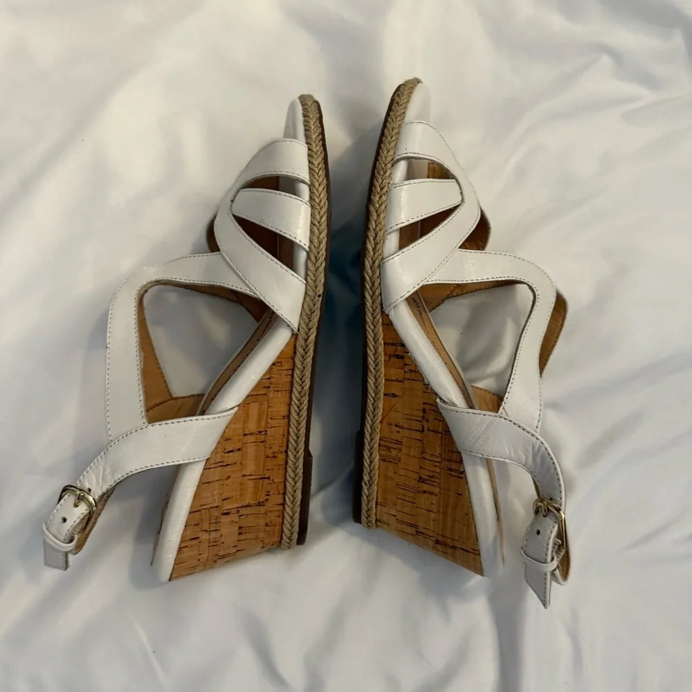 NWOT Söfft Norma Slingback Espadrille Platform Wedge Sandal